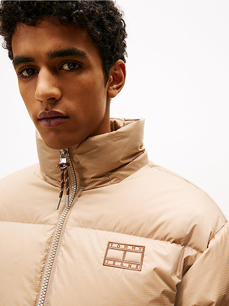 Erkek TJM Alaska Down Puffer Mont Bej  DM0DM22036AFE