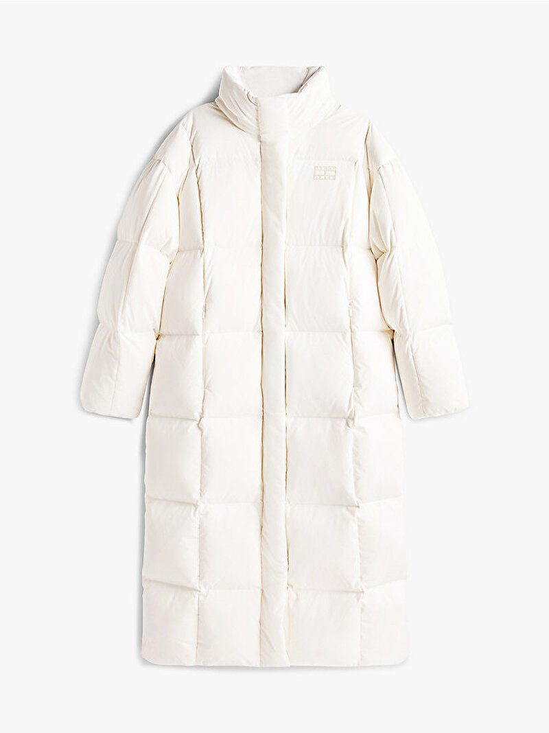 Kadın TJW Alaska Grid Puffer Mont Beyaz  DW0DW21977YBH