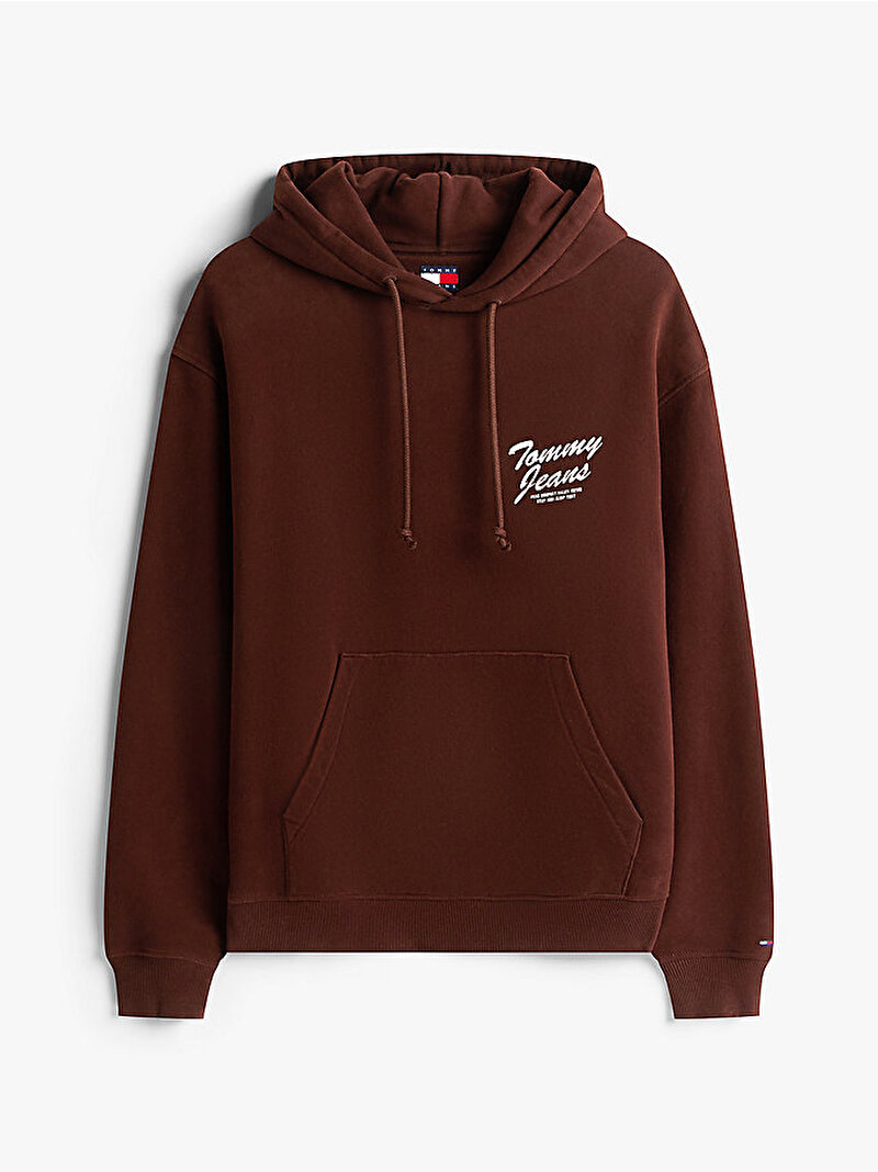 Erkek TJM Relax Novelty Sweatshirt Kahverengi DM0DM22088GS7