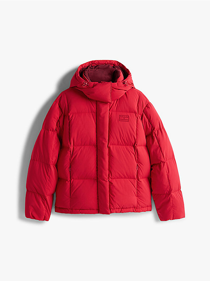 Kadın TJW Alaska Grid Down Puffer Mont Kırmızı DW0DW21623XJP