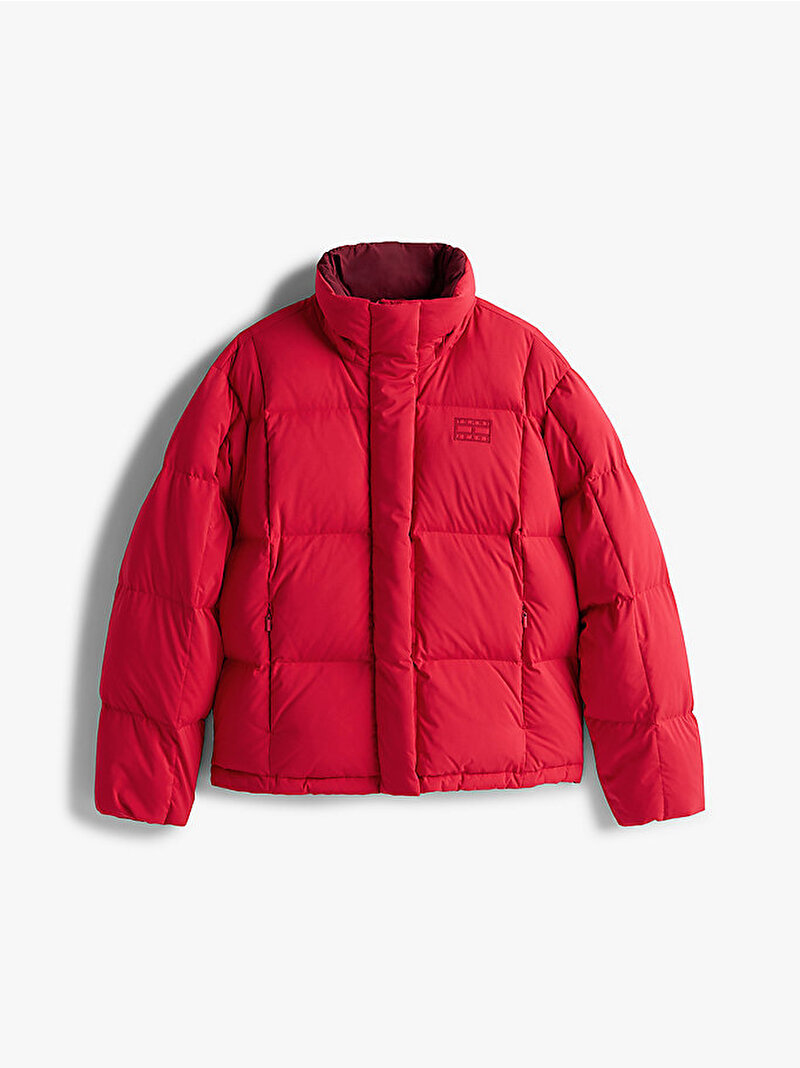 Kadın TJW Alaska Grid Down Puffer Mont Kırmızı DW0DW21623XJP