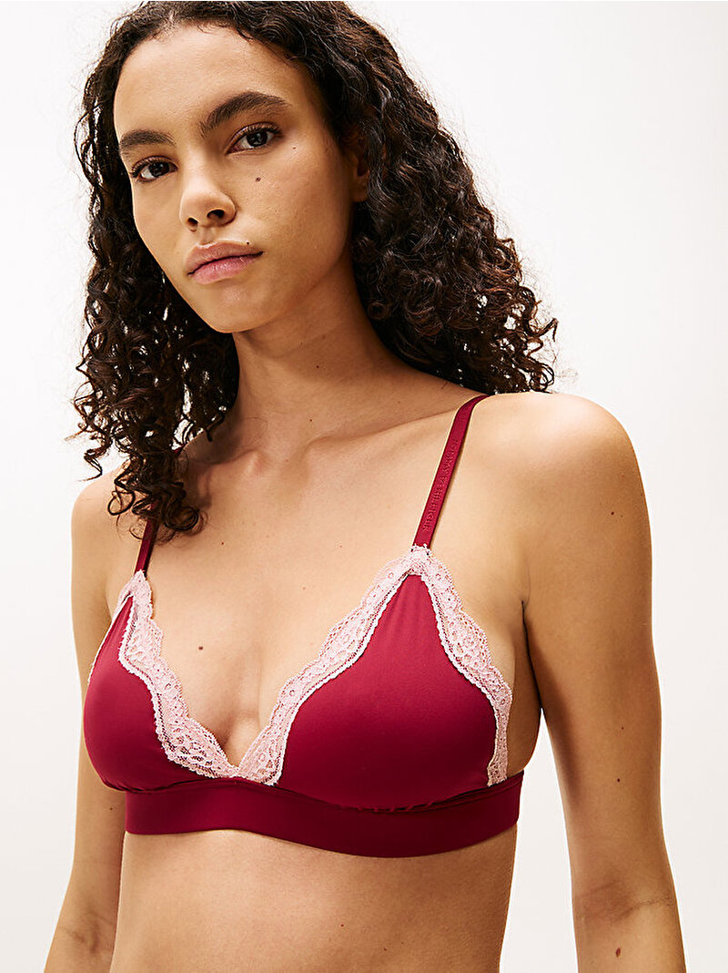 Kadın Unlined Triangle Sütyen Kırmızı UW0UW06052XJS