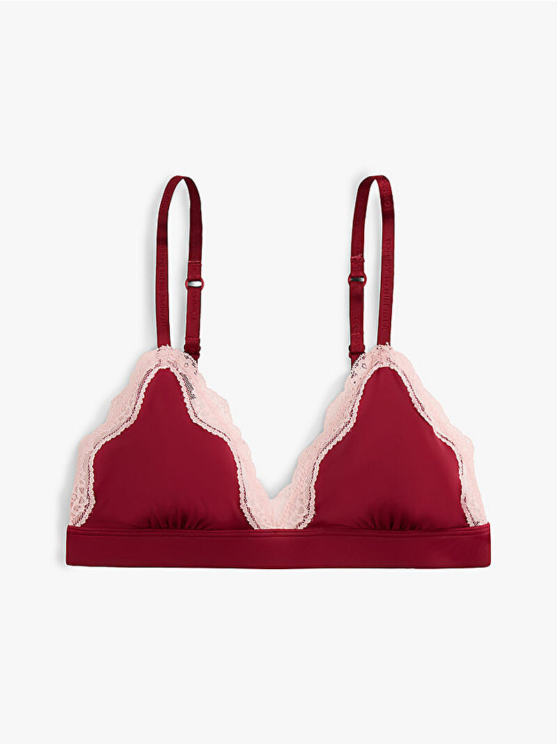 Kadın Unlined Triangle Sütyen Kırmızı UW0UW06052XJS
