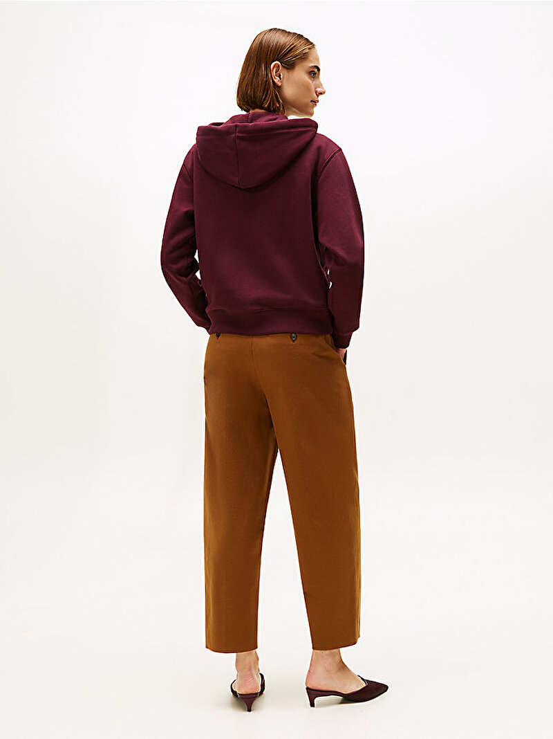 Kadın Gold Crest Terry Sweatshirt Kırmızı WW0WW46126XIH
