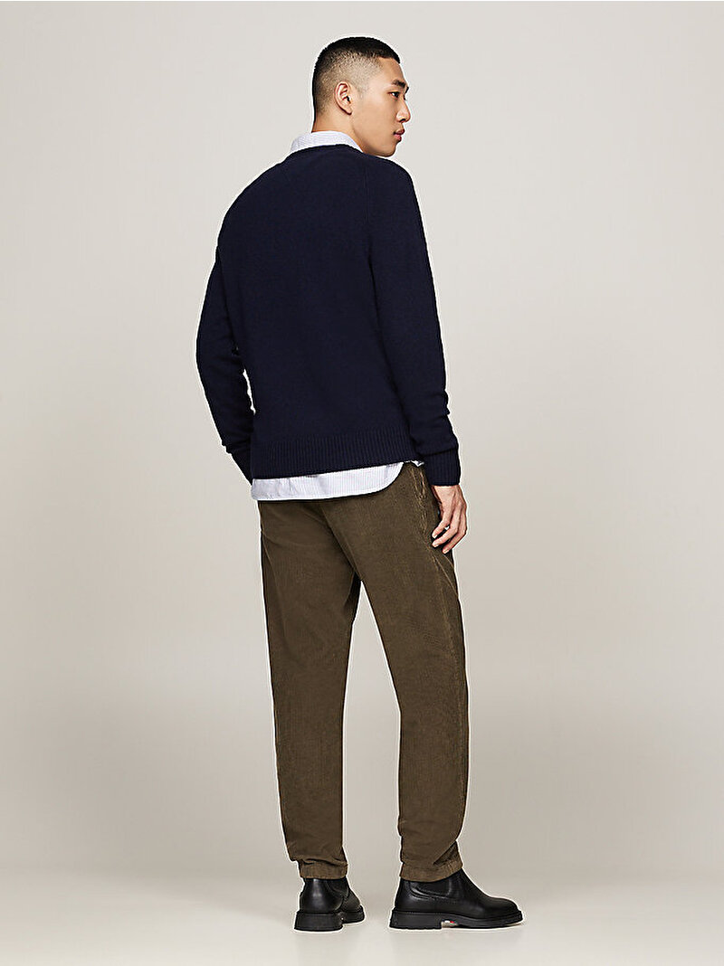 Erkek Crewneck Kazak Lacivert MW0MW36535DW5