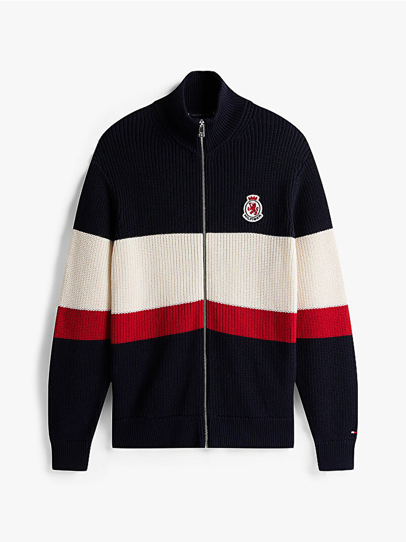Erkek Ri Chest Stripe Kazak Lacivert MW0MW41396DW5