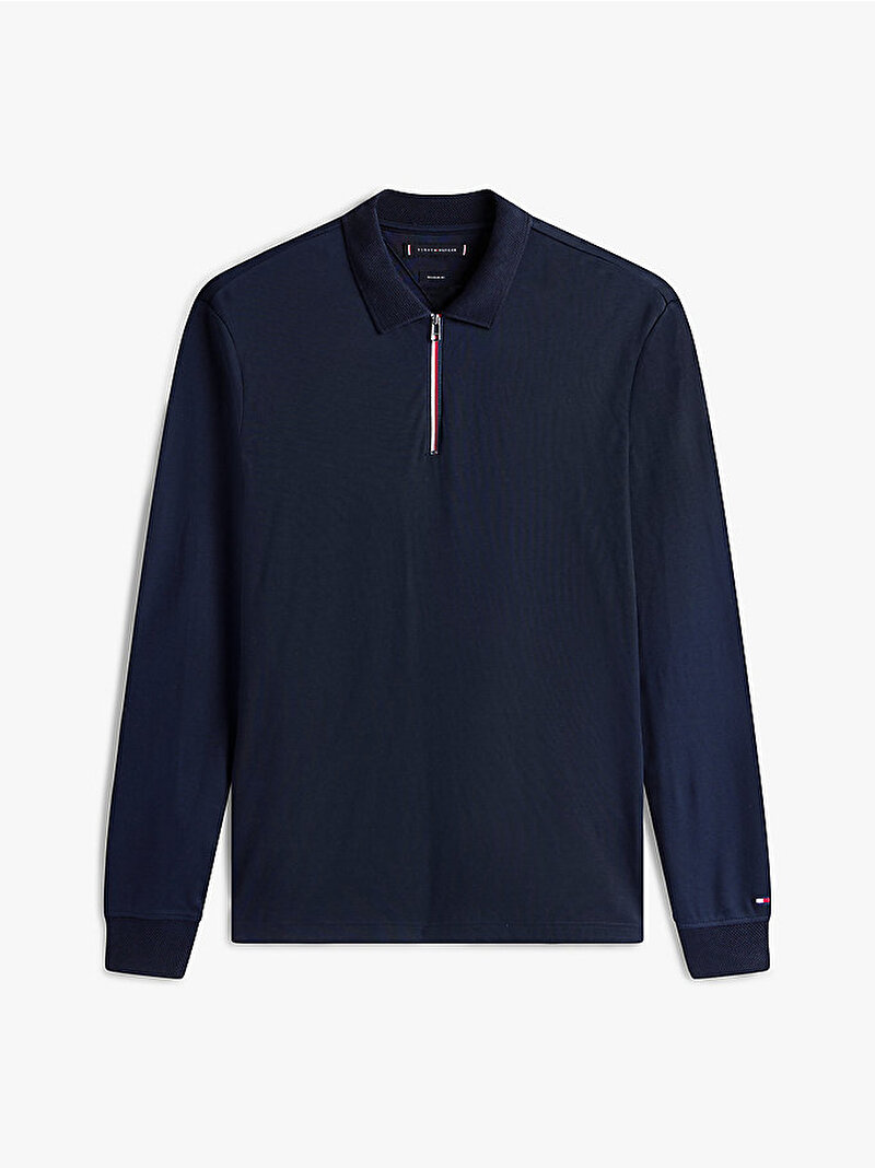 Erkek Interlock Polo T-shirt Lacivert MW0MW40302DW5