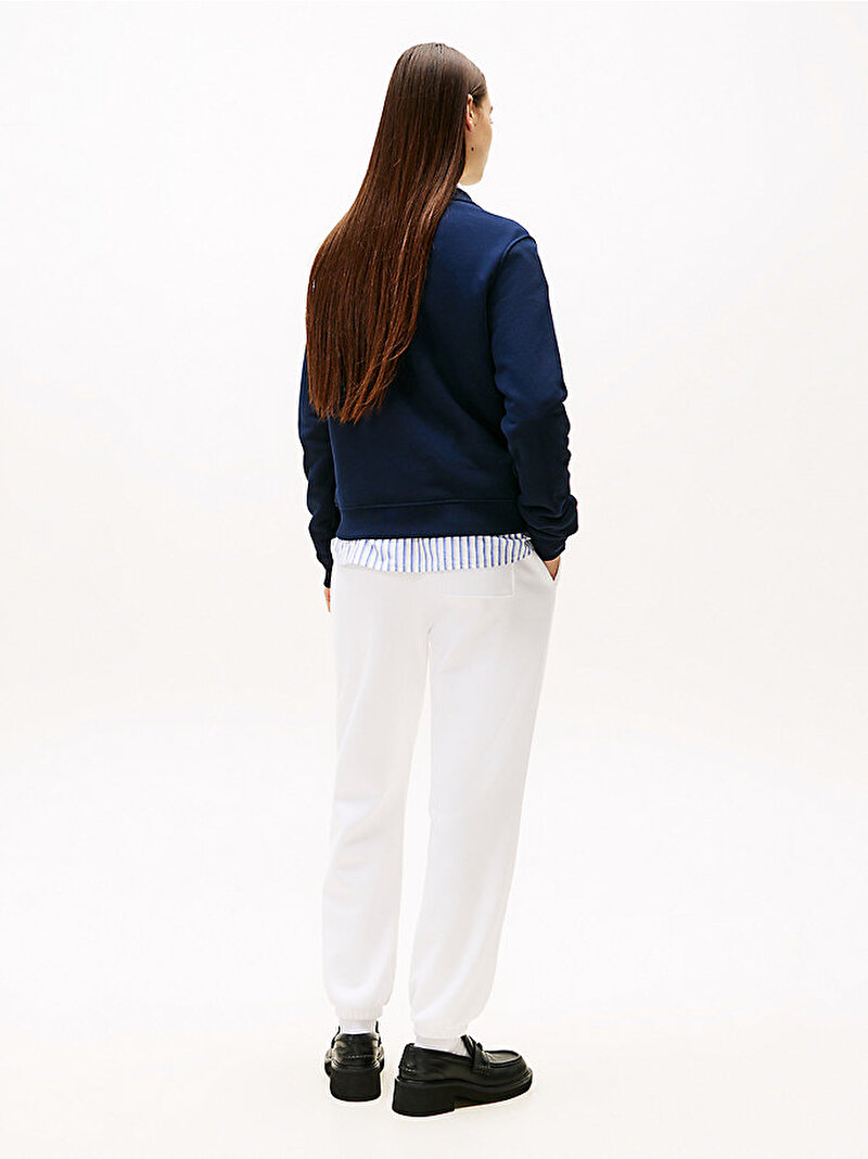 Kadın TJW Regular Flag Sweatshirt Lacivert DW0DW22564C1G