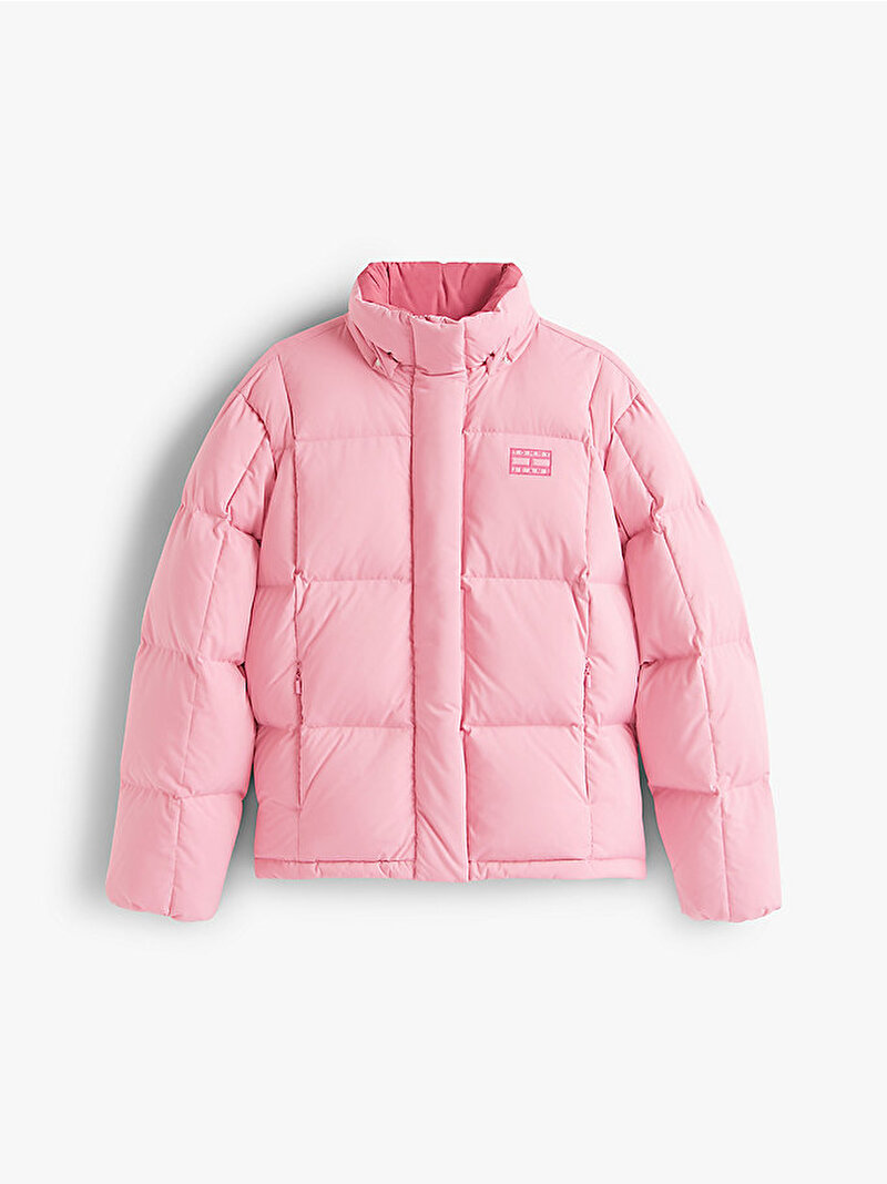 Kadın TJW Alaska Grid Down Puffer Mont Pembe  DW0DW21623THC