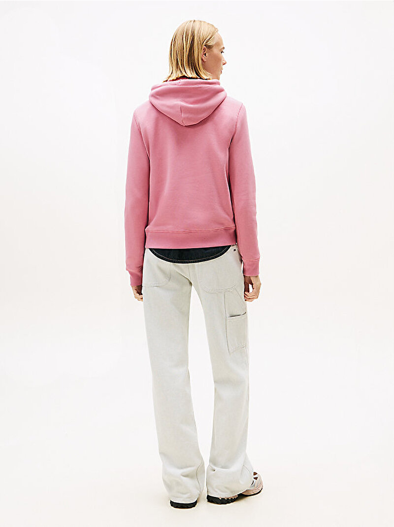 Kadın TJW Linear Hoodie Pembe  DW0DW21963THC