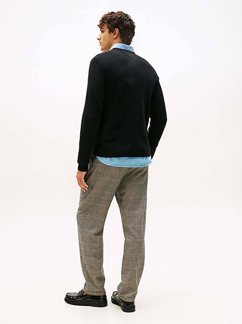 Erkek Crewneck Kazak Siyah MW0MW36535BDS