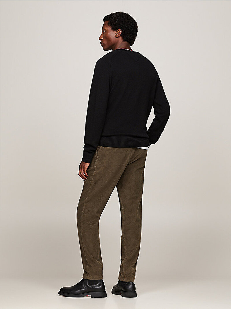 Erkek Crewneck Kazak Siyah MW0MW36535BDS