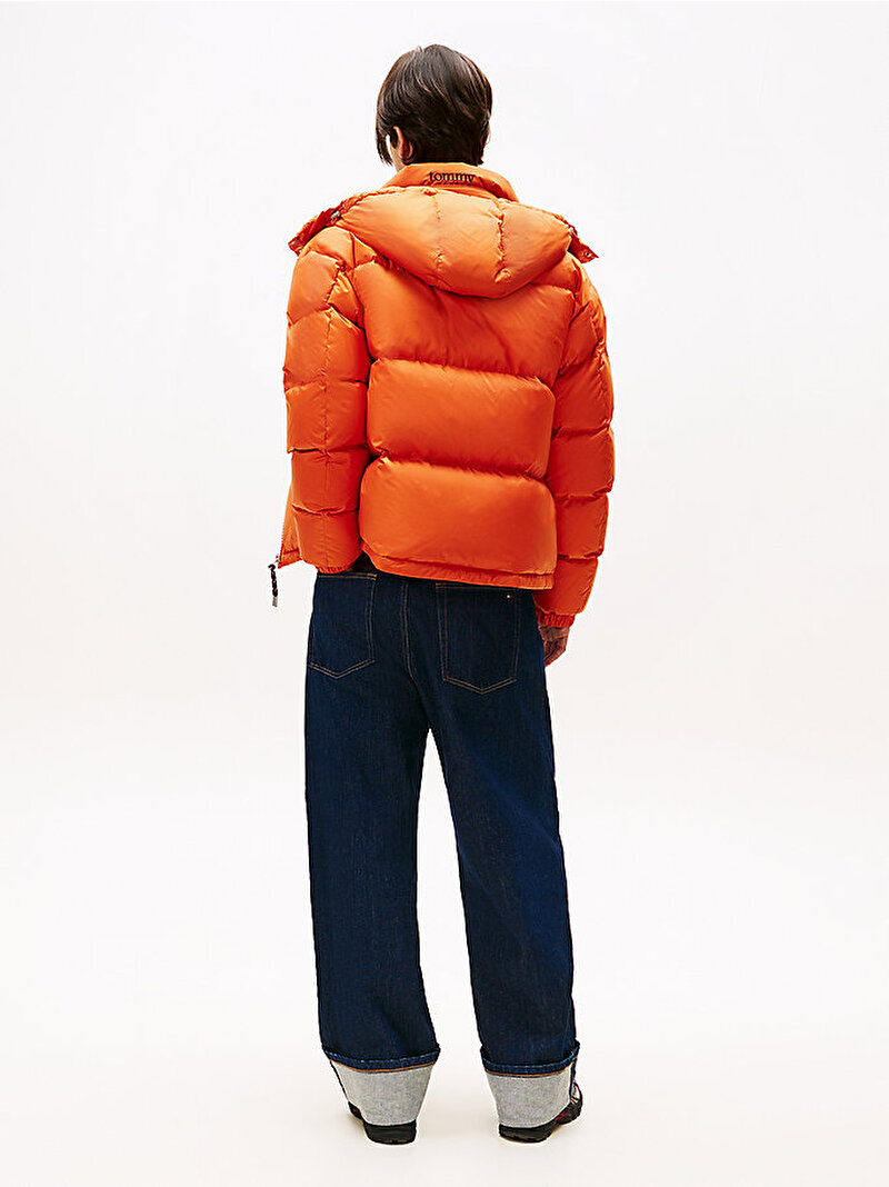 Erkek TJM Alaska Down Puffer Mont Turuncu DM0DM22036SZZ