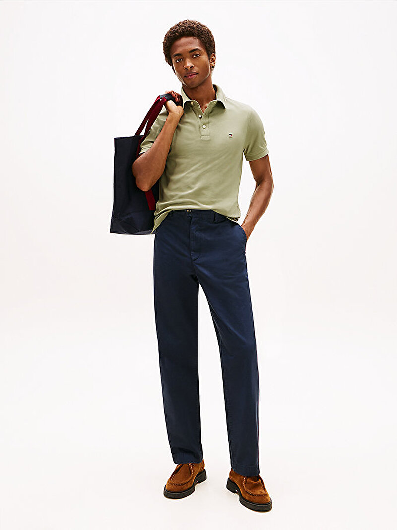 Erkek 1985 Slim Polo T-shirt Yeşil MW0MW17771L9A