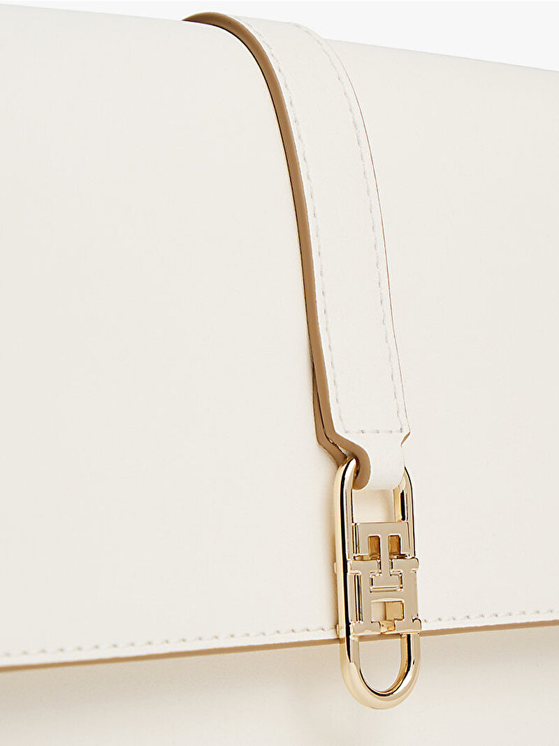 Kadın TH Libre Flap Çapraz Çanta Beyaz  AW0AW17723YA8