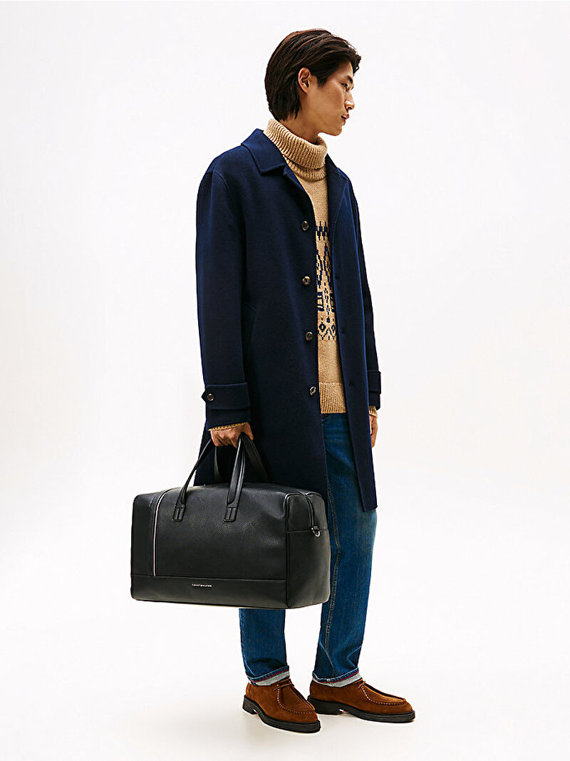 Erkek TH Central Duffle Çanta Siyah AM0AM13630BDS