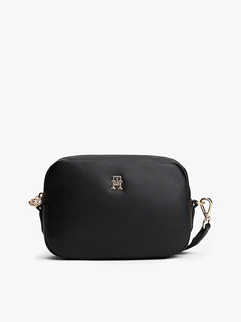 Kadın Popette Soft Camera Çanta Siyah AW0AW17702BDS