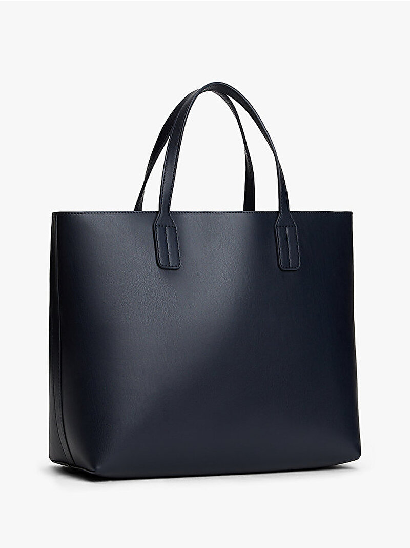 Kadın TH Icon Satchel Çanta Lacivert AW0AW17683DW6