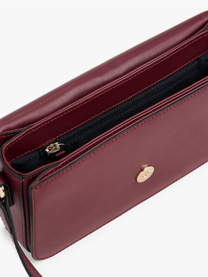 Kadın TH Libre Flap Çapraz Çanta Kırmızı AW0AW17723VLP