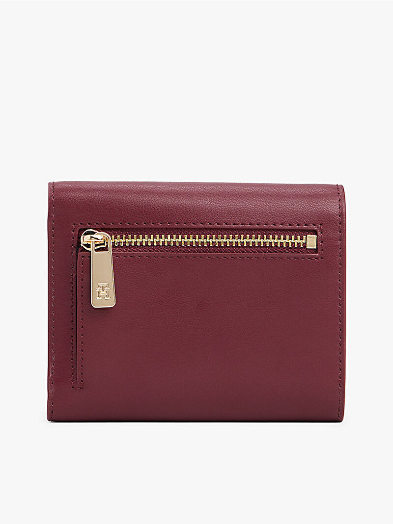 Kadın TH Icon Trifold Cüzdan Kırmızı AW0AW17737VLP