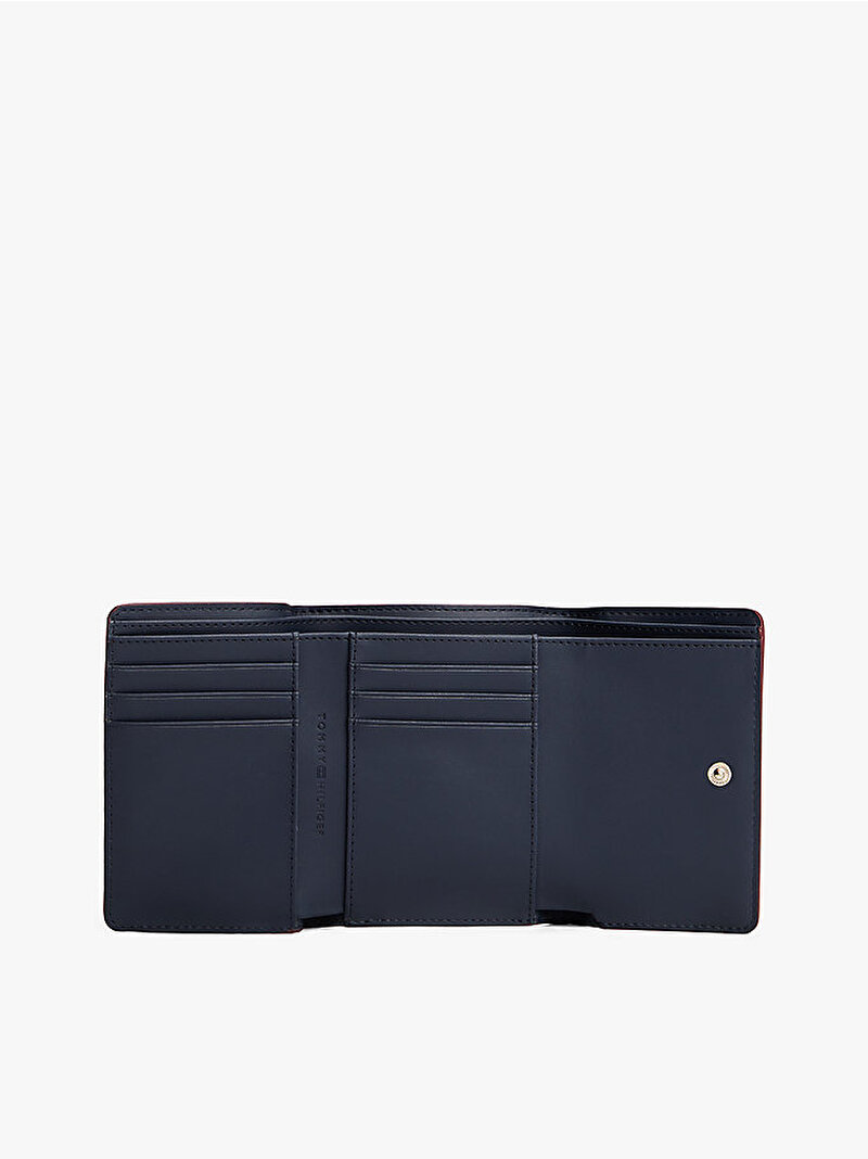 Kadın TH Icon Trifold Cüzdan Kırmızı AW0AW17737VLP