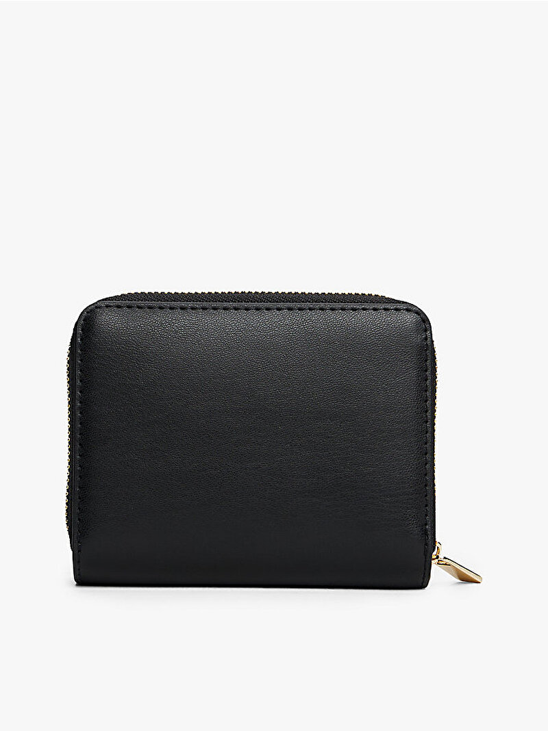 Kadın TH Icon Trifold Cüzdan Siyah AW0AW17742BDS