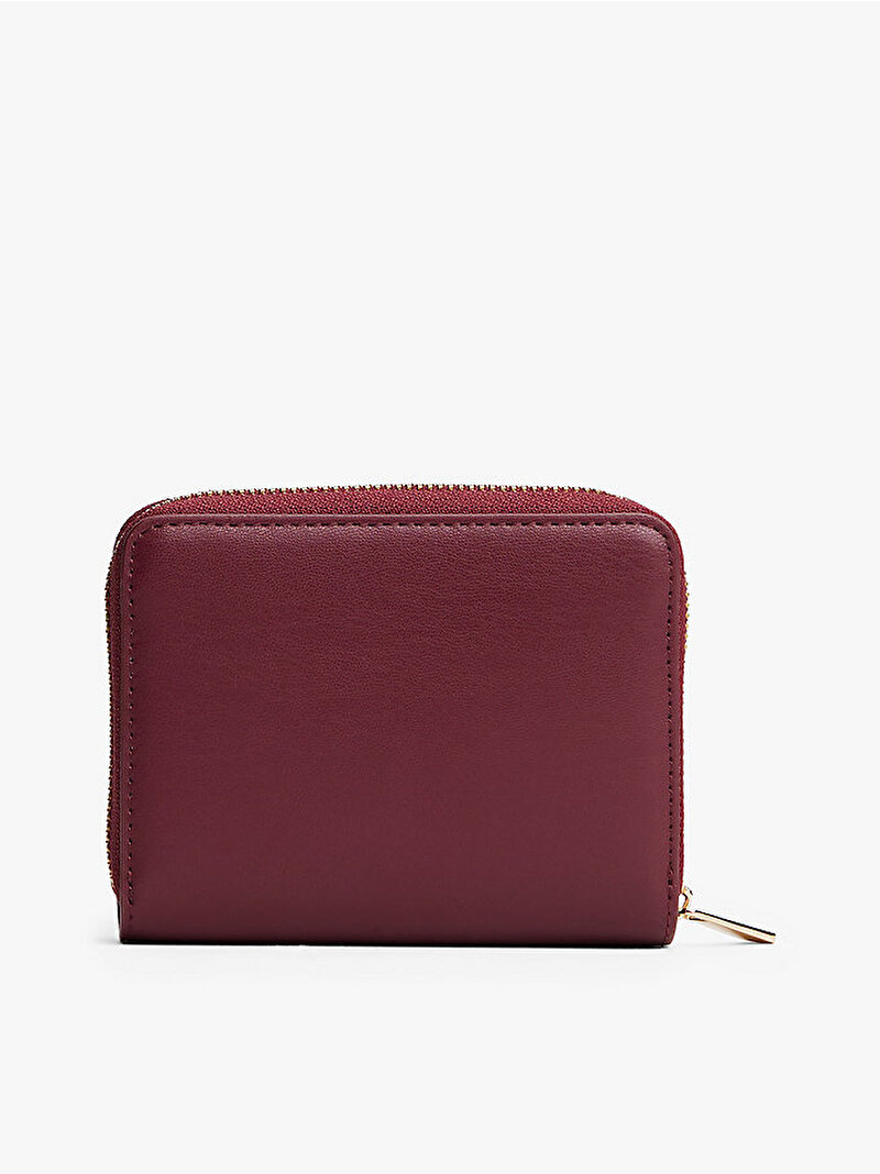 Kadın TH Icon Trifold Cüzdan Kırmızı AW0AW17742VLP