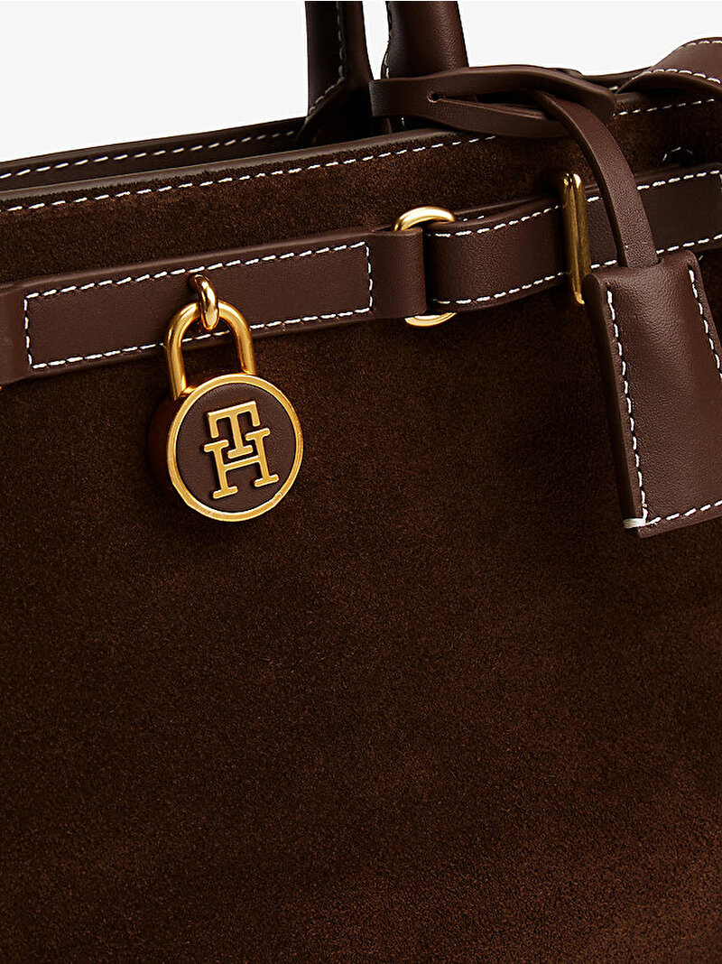 Kadın American Icon Tote Çanta Kahverengi AW0AW18202GV0