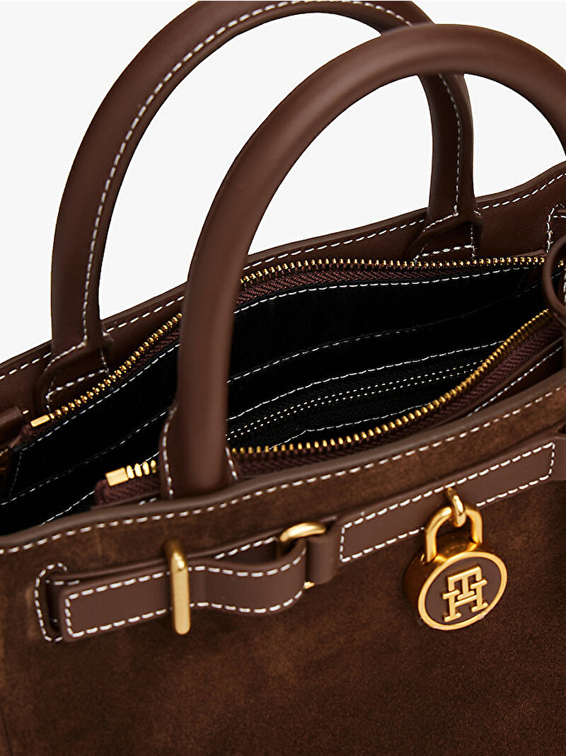 Kadın American Icon Tote Çanta Kahverengi AW0AW18202GV0
