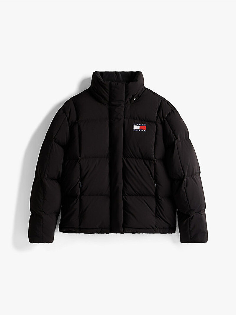 Kadın TJW Alaska Grid Down Puffer Mont Siyah DW0DW21623BDS
