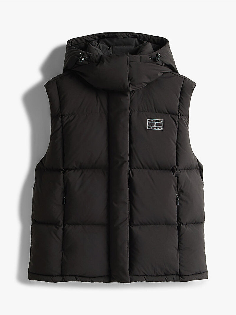 Kadın TJW Alaska Grid Down Yelek Siyah DW0DW21627BDS