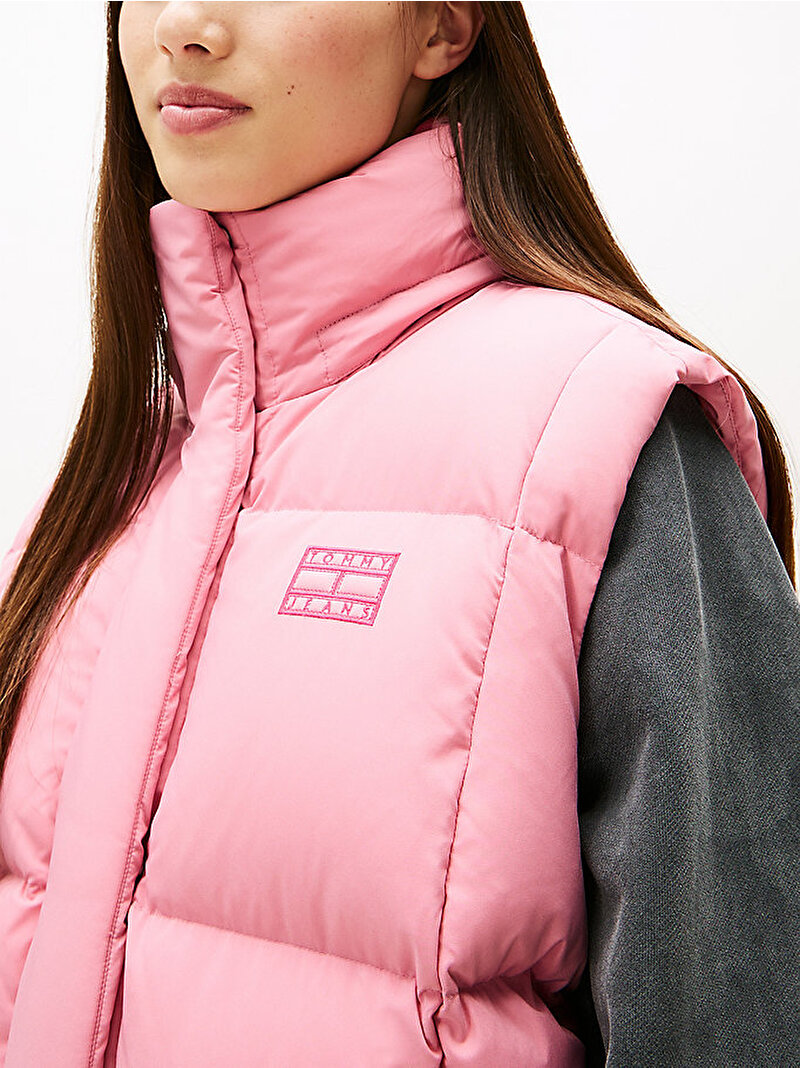Kadın TJW Alaska Grid Down Yelek Pembe  DW0DW21627THC
