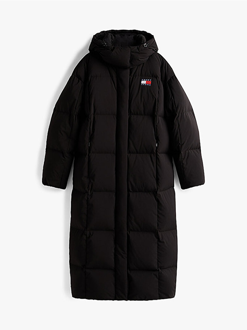 Kadın TJW Alaska Grid Down Puffer Mont Siyah DW0DW21977BDS