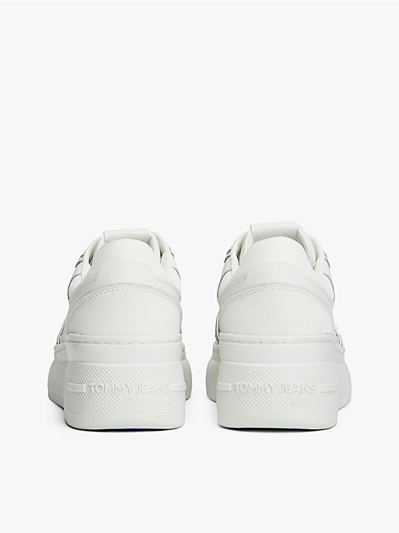 Kadın TJW Retro Basket Flag Sneaker Ekru EN0EN02860YBL