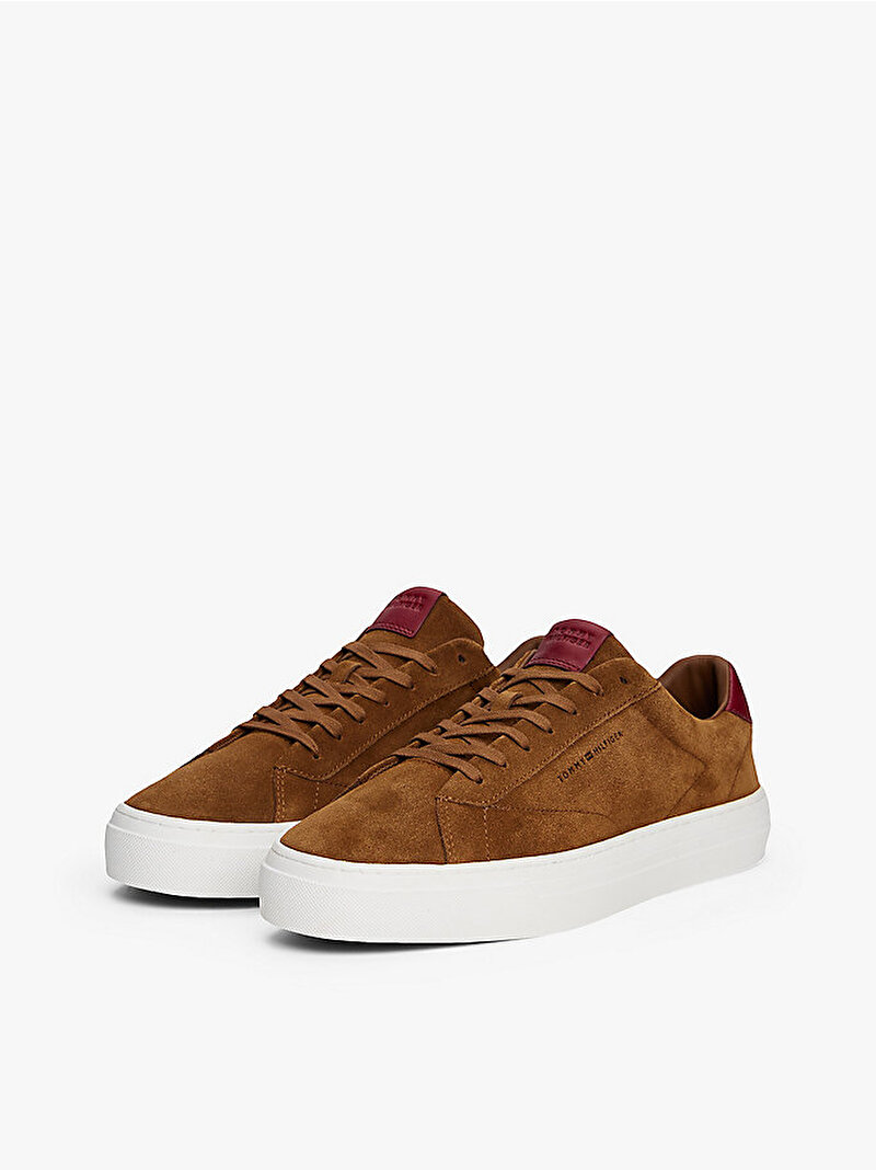 Erkek Premium Dress Cupsole Sneaker Kahverengi FM0FM05573GVQ