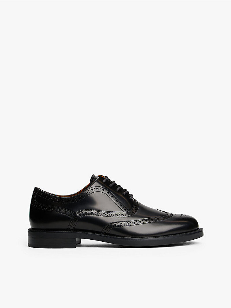 Erkek Hilfiger Oxford Klasik Ayakkabı Siyah FM0FM05766BDS