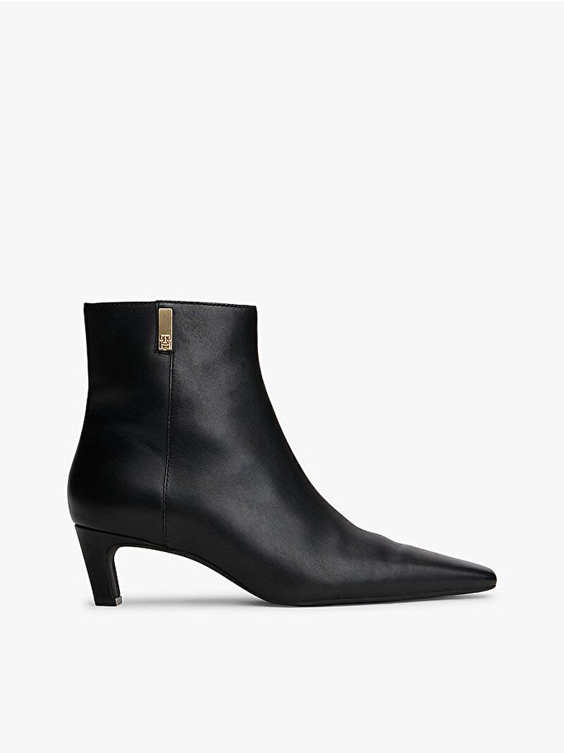 Kadın TH Square Toe Kitten Bot Siyah FW0FW08768BDS