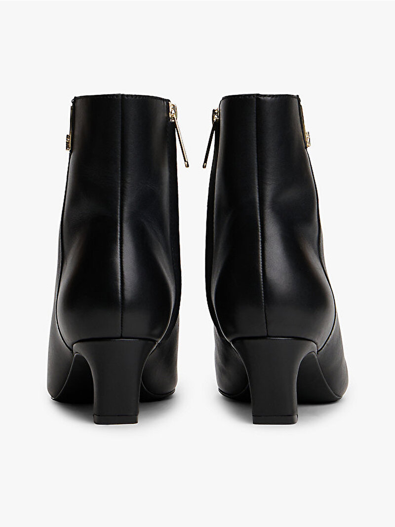 Kadın TH Square Toe Kitten Bot Siyah FW0FW08768BDS