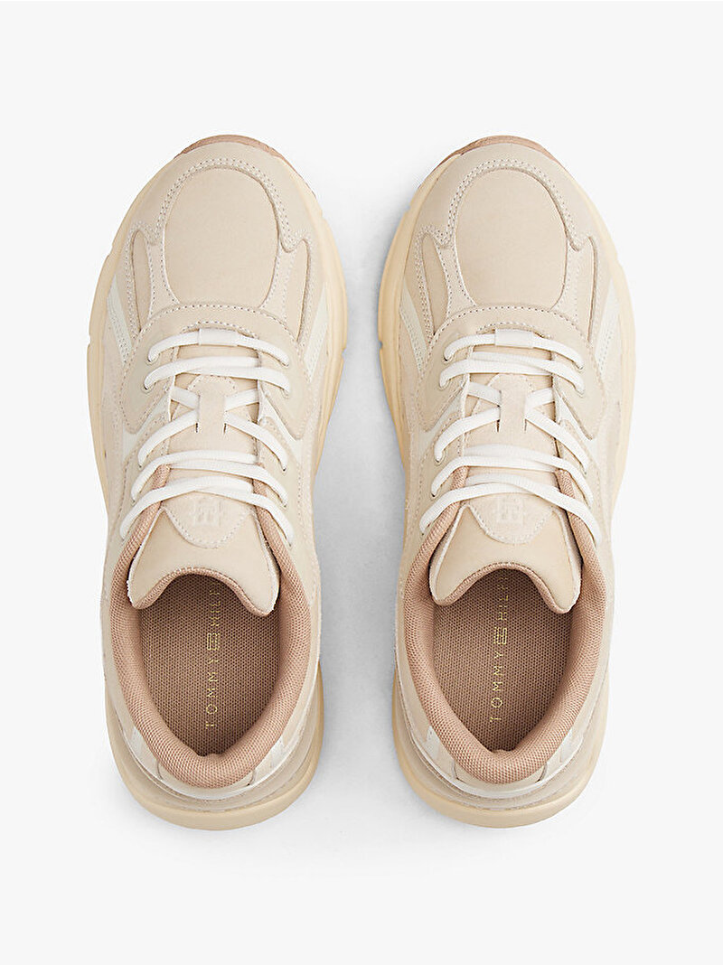 Kadın Sporty Premium Runner Sneaker Bej  FW0FW08841AFC