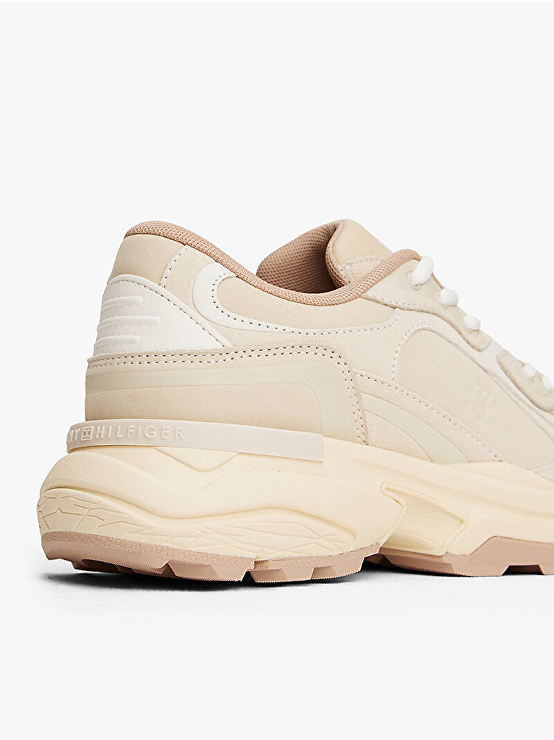 Kadın Sporty Premium Runner Sneaker Bej  FW0FW08841AFC