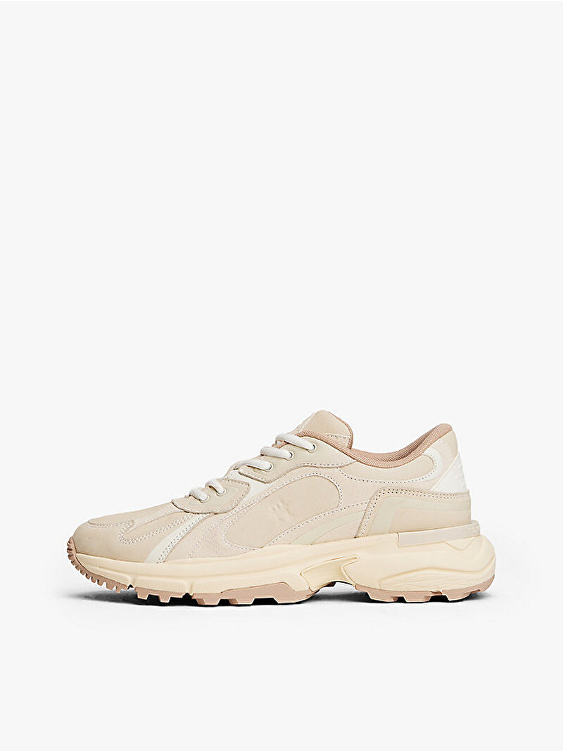 Kadın Sporty Premium Runner Sneaker Bej  FW0FW08841AFC