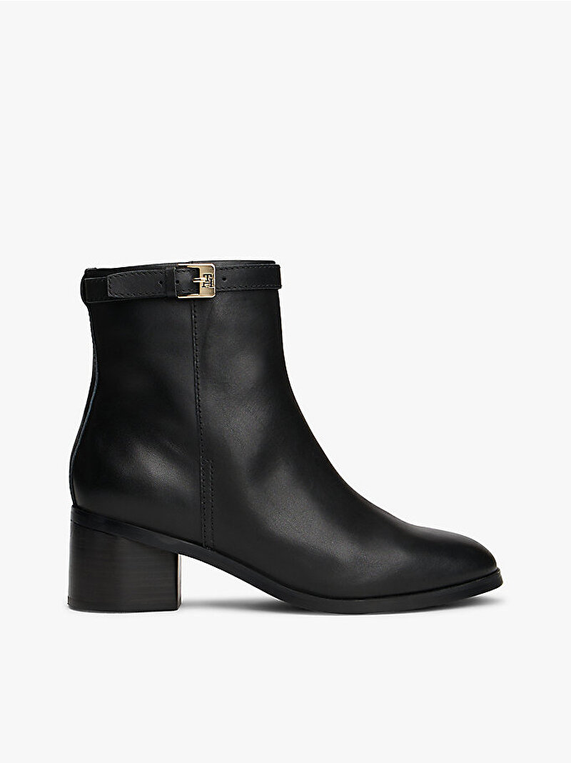 Kadın TH Buckle Riding Mid Bot Siyah FW0FW08859BDS