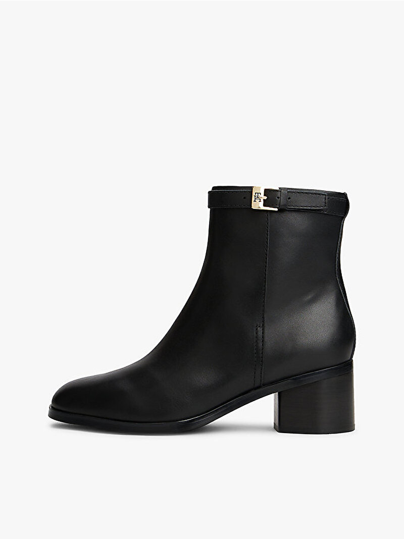 Kadın TH Buckle Riding Mid Bot Siyah FW0FW08859BDS