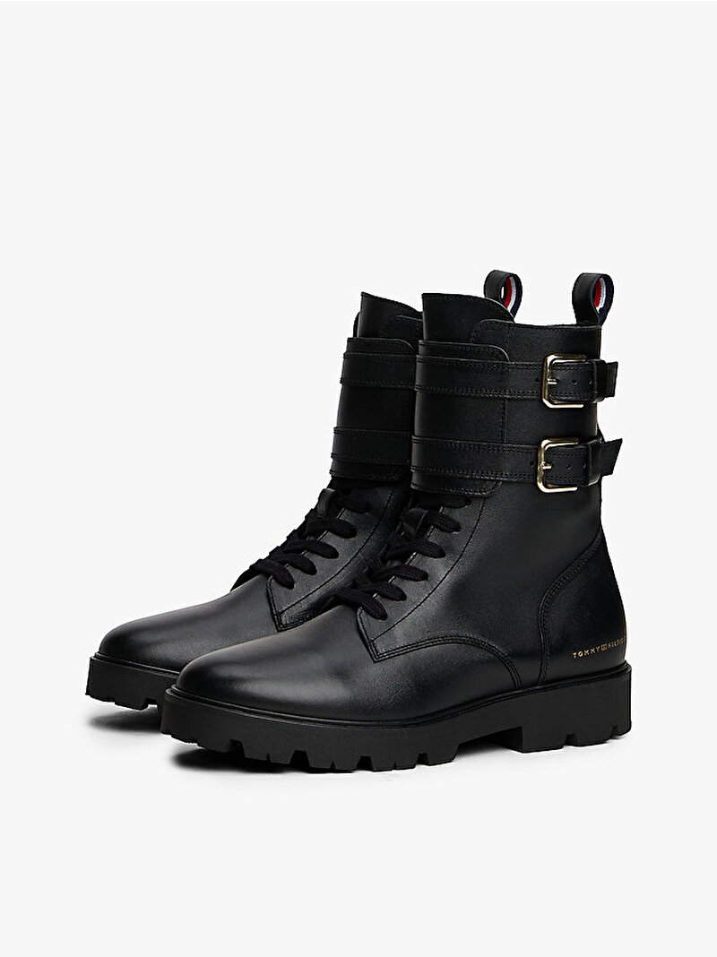 Kadın Tommy Hilfiger Bot Siyah FW0FW08986BDS