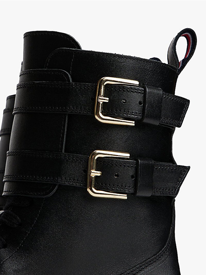 Kadın Tommy Hilfiger Bot Siyah FW0FW08986BDS