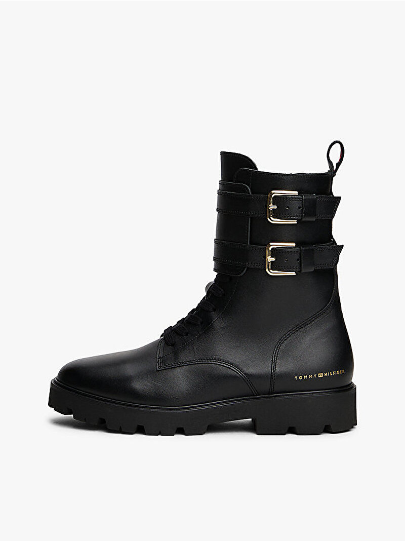Kadın Tommy Hilfiger Bot Siyah FW0FW08986BDS