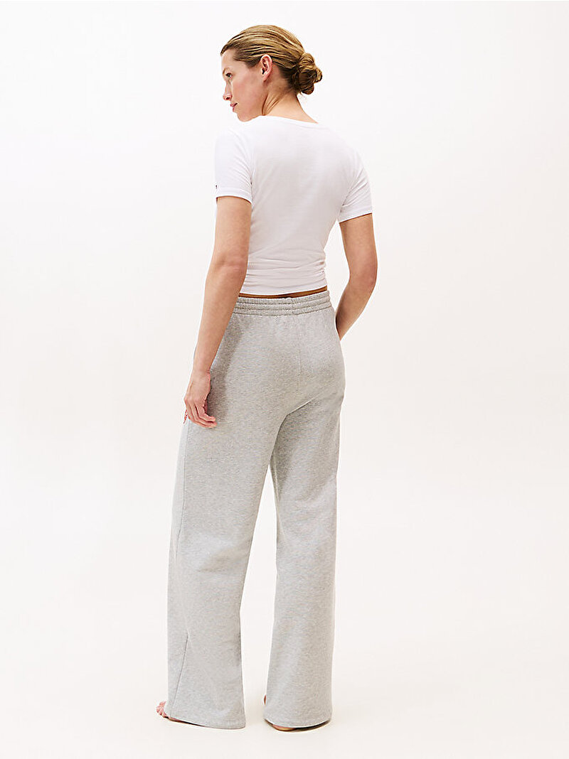 Kadın Wide Leg Pijama Altı Gri UW0UW06081P61