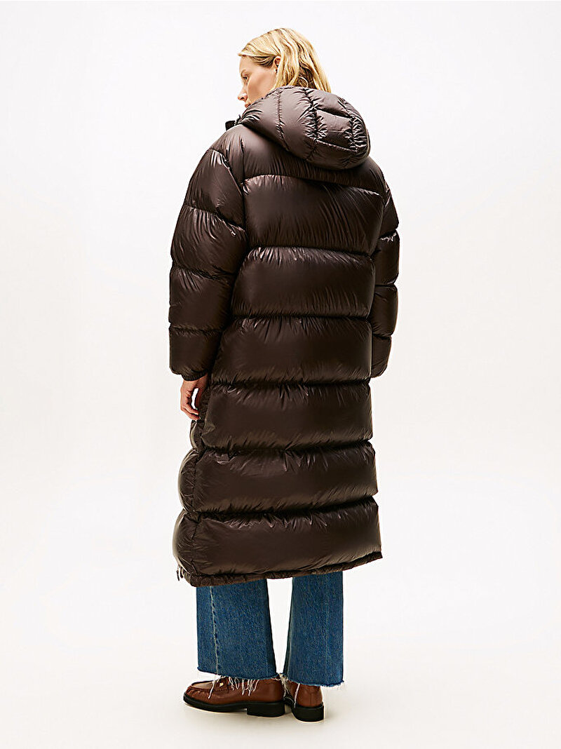 Kadın Super Light Puffer Mont Kahverengi WW0WW46543GOP
