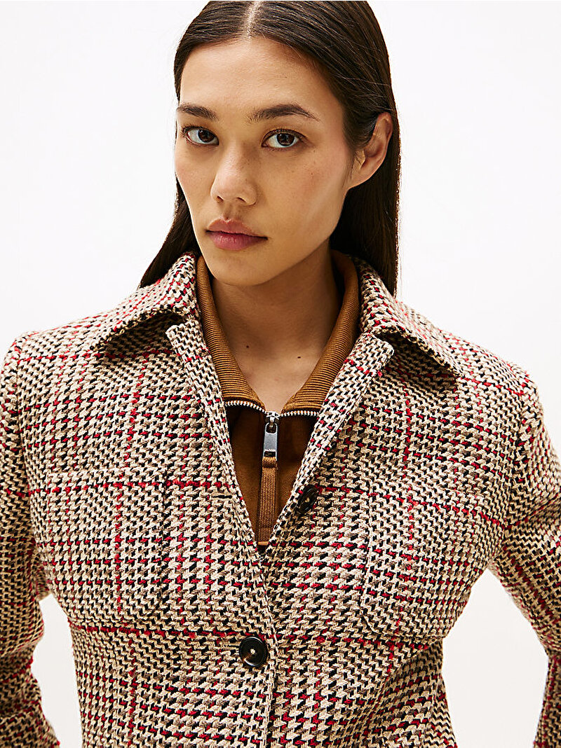 Kadın Seasonal Texture Blazer Çok renkli WW0WW466560OG