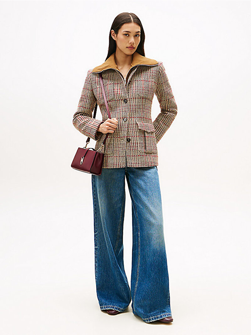Kadın Seasonal Texture Blazer Çok renkli WW0WW466560OG